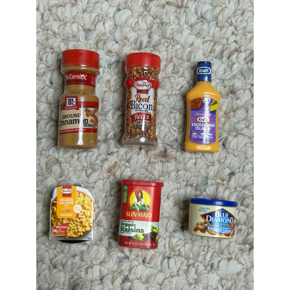 Zuru 5 Surprise Mini Brands Series 1 Lot of 6 Kraft McCormick Hormel Sun-Maid